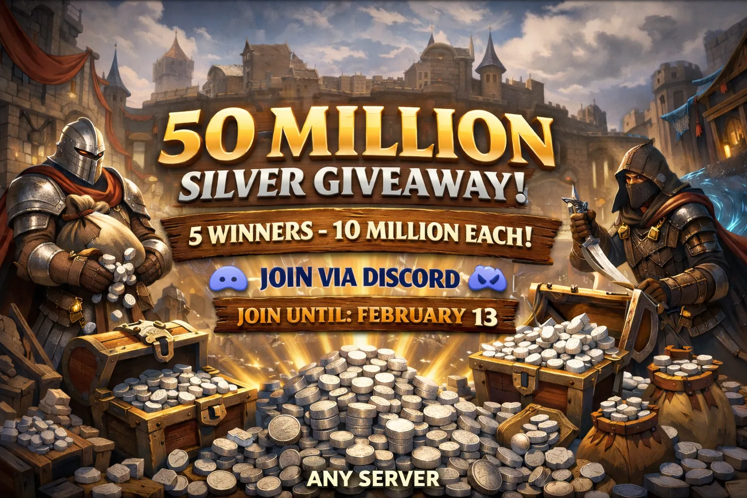50 million silver giveaway